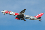 Photo of Jet2 Boeing 757-236 G-LSAA (cn 24122/187) at Newcastle Woolsington Airport (NCL) on 24th January 2008