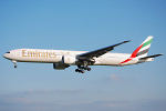 Photo of Emirates Boeing 777-36NER A6-EBP (cn 32710/569) at Manchester Ringway Airport (MAN) on 13th May 2008