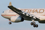 Photo of Etihad Airways Airbus A330-243 A6-EYQ (cn 868) at Manchester Ringway Airport (MAN) on 13th May 2008