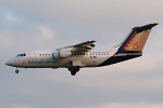 Photo of Brussels Airlines British Aerospace Avro RJ85 OO-DJV (cn E2295) at Manchester Ringway Airport (MAN) on 13th May 2008