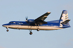 Photo of VLM Airlines Fokker 50 OO-VLN (cn 20145) at Manchester Ringway Airport (MAN) on 13th May 2008