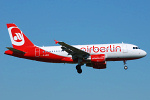 Photo of Air Berlin Airbus A319-111 D-ABGK (cn 3447) at Manchester Ringway Airport (MAN) on 14th May 2008