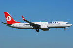 Photo of Turkish Airlines Boeing 737-8F2(W) TC-JGT (cn 34417/2009) at Manchester Ringway Airport (MAN) on 14th May 2008