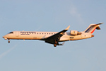 Photo of Brit Air (opf Air France) Bombardier CRJ-700 F-GRZJ (cn 10096) at Newcastle Woolsington Airport (NCL) on 19th May 2008