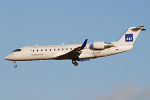 Photo of Cimber Air (opf SAS Scandinavian Airlines) Bombardier CRJ-200LR OY-MBJ (cn 7104) at Newcastle Woolsington Airport (NCL) on 24th October 2008