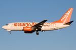 Photo of easyJet Boeing 737-73V G-EZJP (cn 32412/1151) at Newcastle Woolsington Airport (NCL) on 3rd December 2008