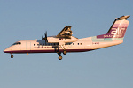 Photo of Air Southwest De Havilland Canada DHC-8-311 Dash 8 G-WOWE (cn 256) at Newcastle Woolsington Airport (NCL) on 3rd December 2008