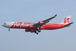 Photo of Air Asia X Airbus A340-313X 9M-XAB (cn 273) at London Stansted Airport (STN) on 21st March 2009