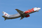 Photo of Jet2 Boeing 737-377(QC) G-CELZ (cn 23658/1281) at Newcastle Woolsington Airport (NCL) on 23rd May 2009