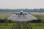 Photo of Monarch Airlines Airbus A330-243 G-EOMA (cn 265) at Newcastle Woolsington Airport (NCL) on 23rd May 2009