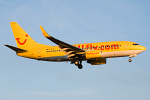 Photo of TUIfly Boeing 737-7K5(W) D-AHXJ (cn 35277/2609) at Newcastle Woolsington Airport (NCL) on 24th May 2009