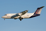 Photo of Brussels Airlines British Aerospace Avro RJ100 OO-DWJ (cn E3355) at Newcastle Woolsington Airport (NCL) on 4th June 2009