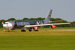 Photo of Air Asia X Airbus A340-313X 9M-XAC (cn 278) at London Stansted Airport (STN) on 26th June 2010